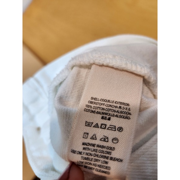 Free People Ivory 100% Cotton Side Button Maxi Skirt Size 6 Boho country white - Picture 5 of 7